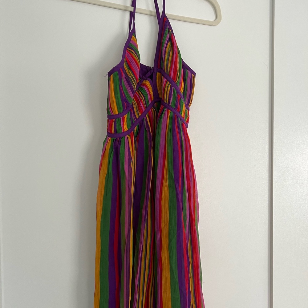 ba&sh Multicolor Striped Maxi Dress